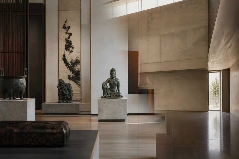 Composizione editoriale sulle arti visive per la guida di Bauhaus Museum, Weimar