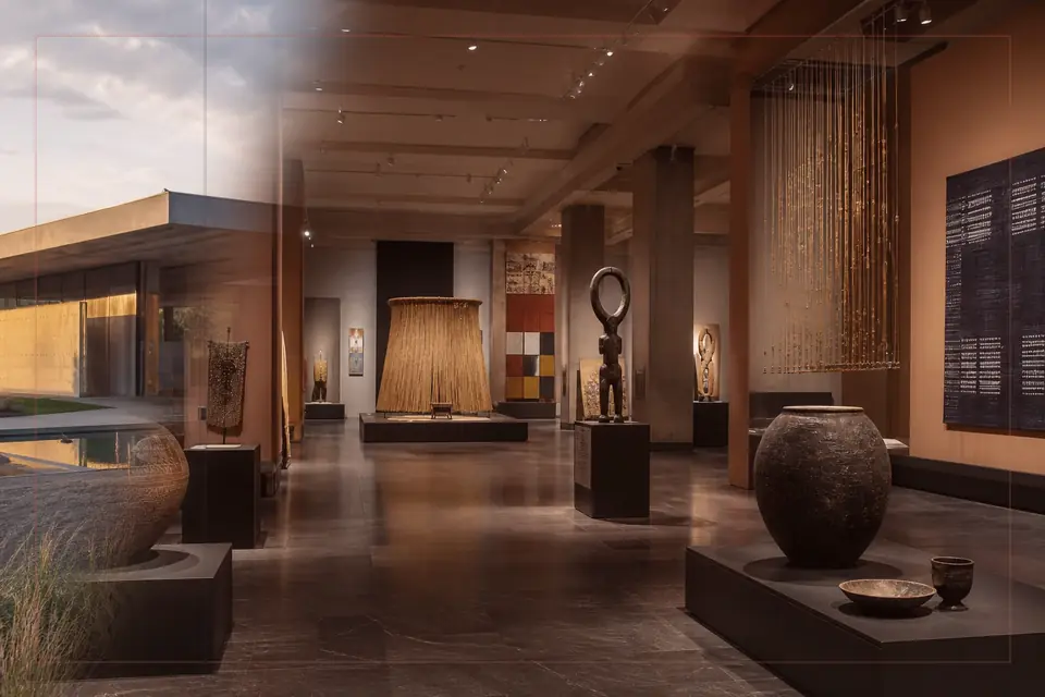 Redaktionelle Bildkomposition zur visuellen Kunst für den Guide zu Birmingham Museum of Art