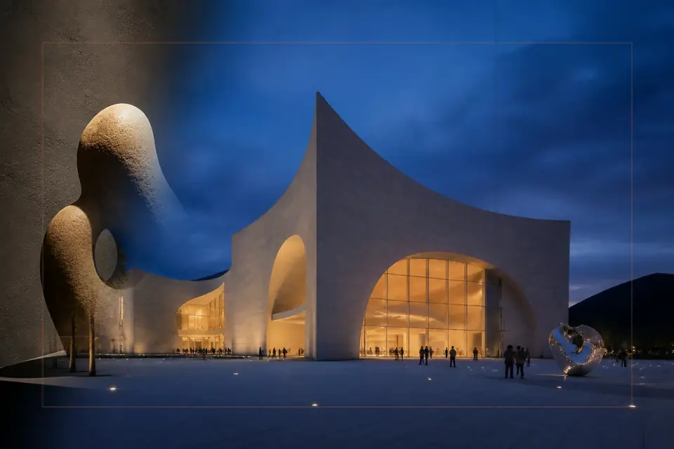 تكوين تحريري عن الفنون البصرية لدليل Bonnefanten Museum