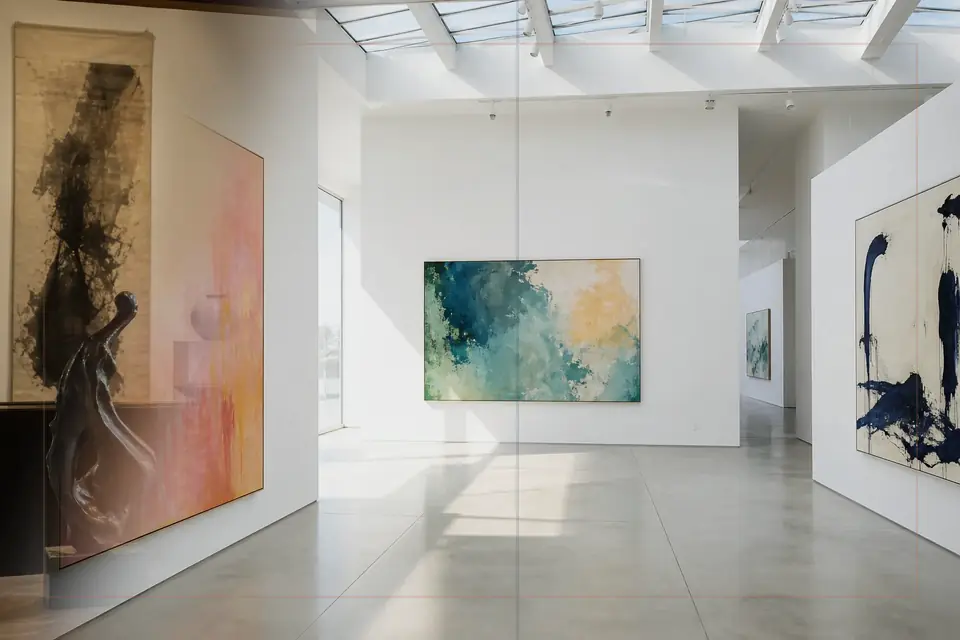 Redaktionelle Bildkomposition zur visuellen Kunst für den Guide zu Chiado Museum