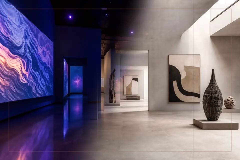 Cleveland Museum of Art 가이드를 위한 시각 예술 에디토리얼 구성