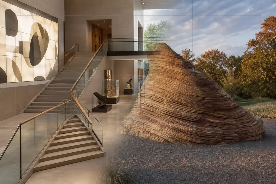 Didrichsen Art Museum のガイドのための視覚芸術エディトリアル作品