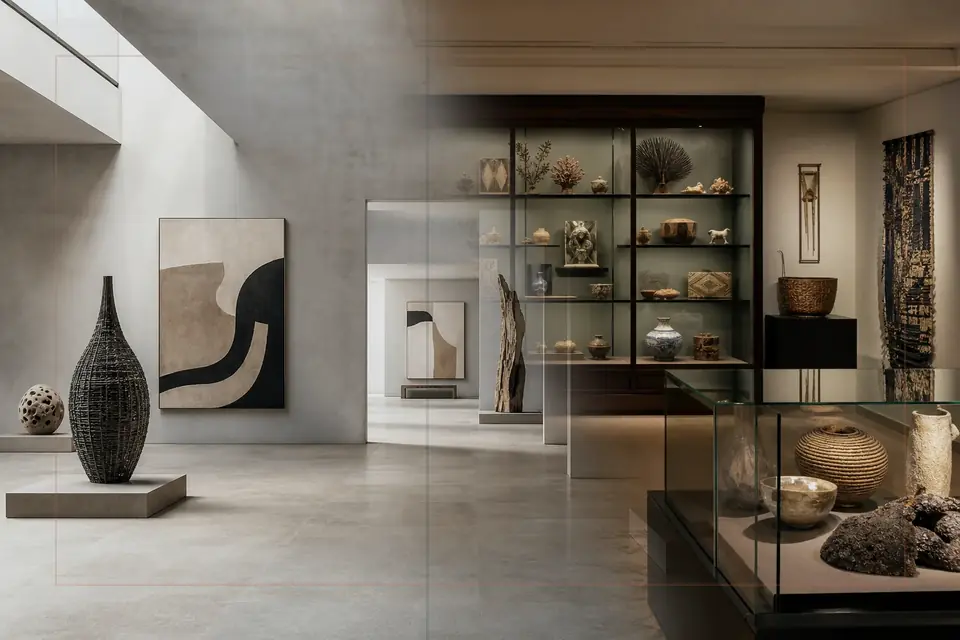 Fabergé Museum 가이드를 위한 시각 예술 에디토리얼 구성