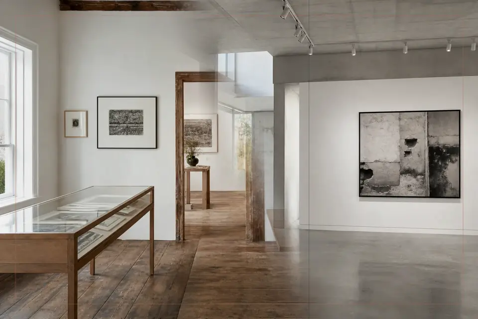 Lindenau museum 가이드를 위한 시각 예술 에디토리얼 구성