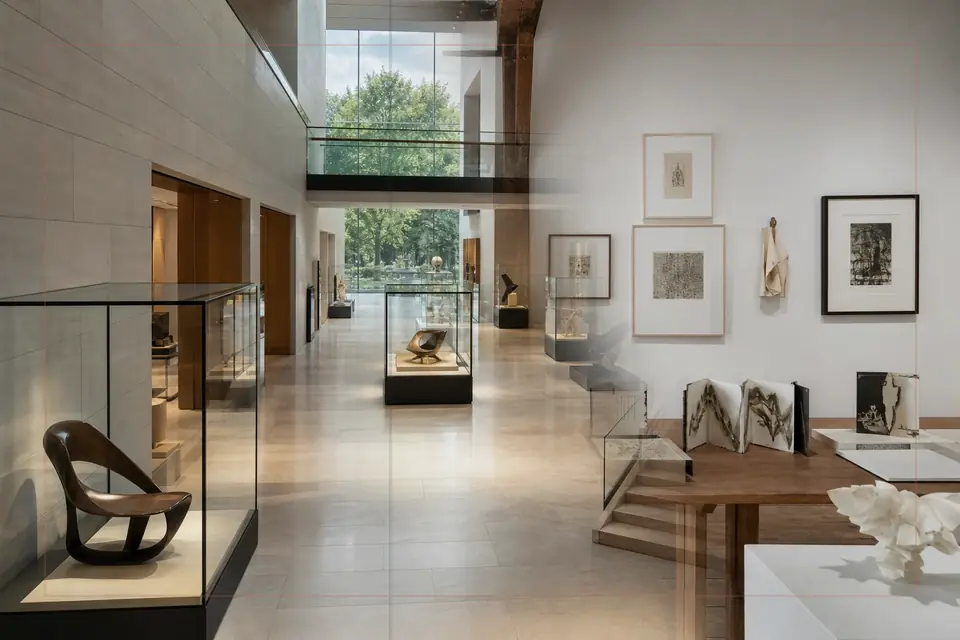Redaktionelle Bildkomposition zur visuellen Kunst für den Guide zu Museo di Palazzo Grimani
