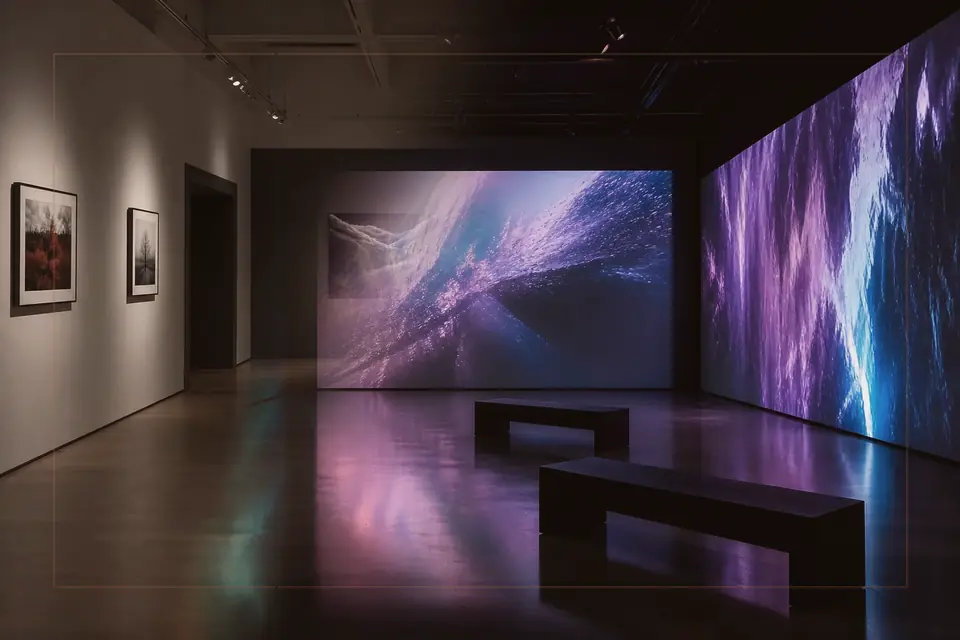 تكوين تحريري عن الفنون البصرية لدليل Museum Gherdëina