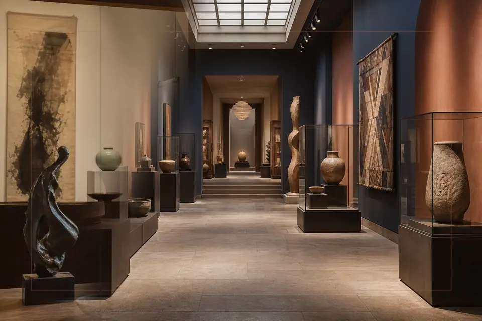 تكوين تحريري عن الفنون البصرية لدليل Museum of Romanticism