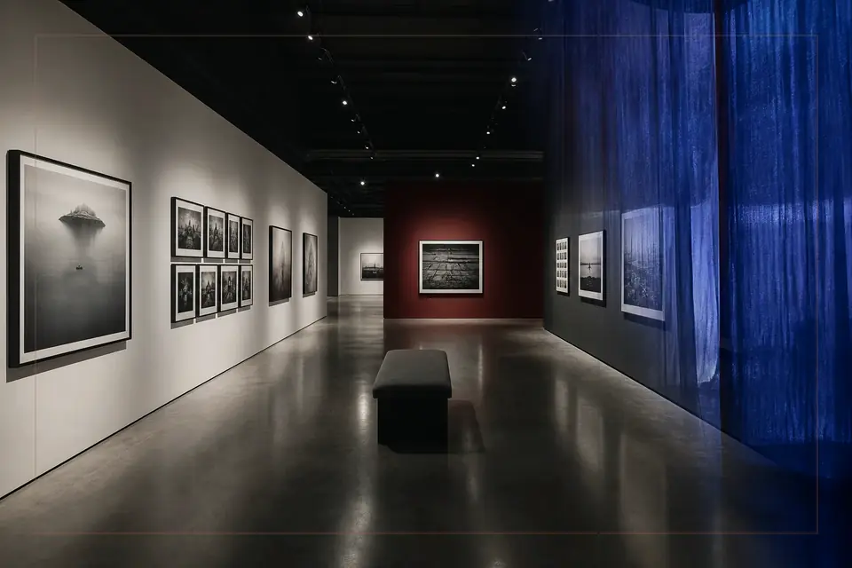 Redaktionelle Bildkomposition zur visuellen Kunst für den Guide zu National Museum in Warsaw