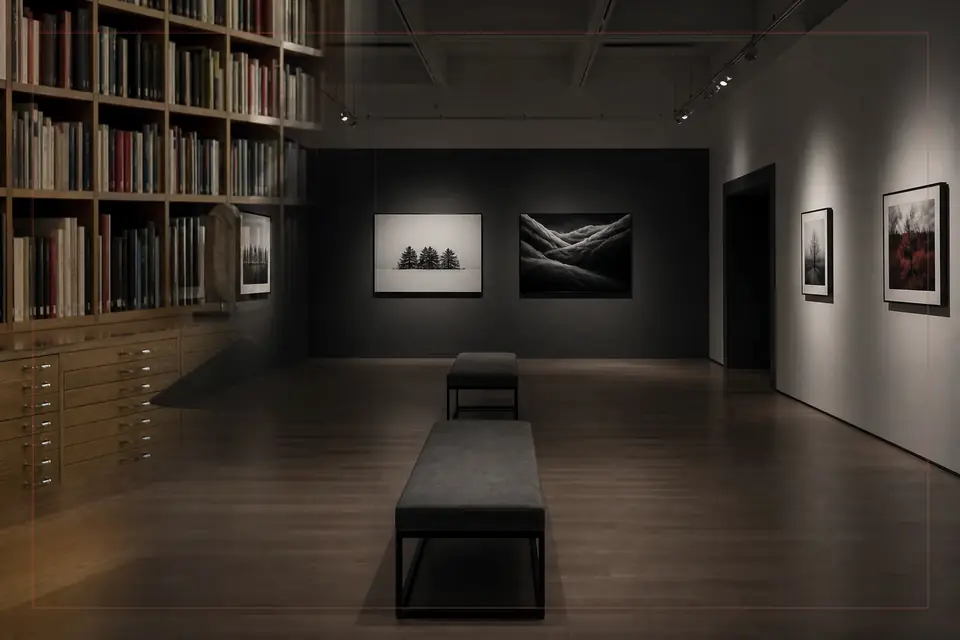 San Diego Museum of Art 가이드를 위한 시각 예술 에디토리얼 구성