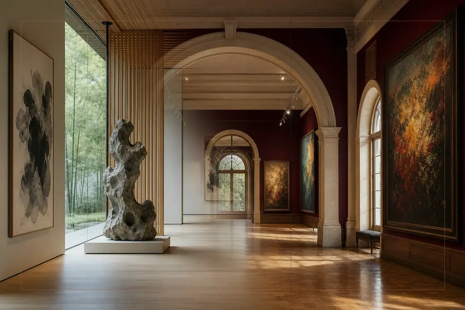 تكوين تحريري عن الفنون البصرية لدليل Strossmayer Gallery of Old Masters