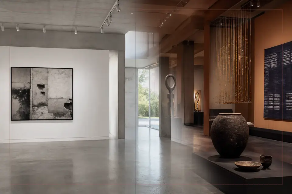 The Newark Museum of Art 가이드를 위한 시각 예술 에디토리얼 구성